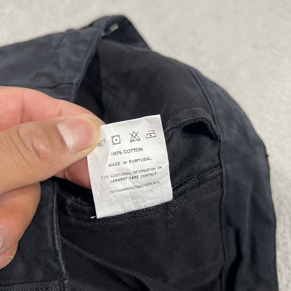 Knickerbocker NYC Chino Pants Mens 32x28 Black - Picture 9 of 14
